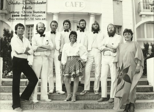 DAs Studio-Tanzorchester Halle in den 80´zigern